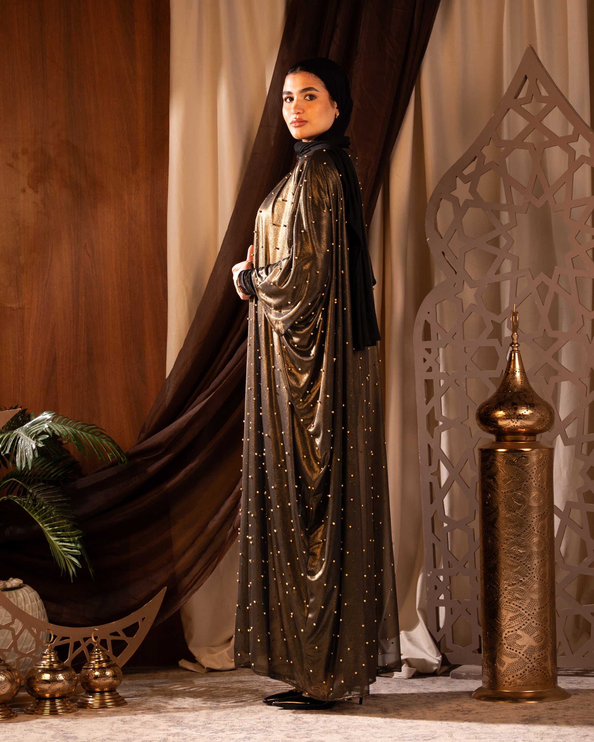 Chiffon with lolly kaftan
