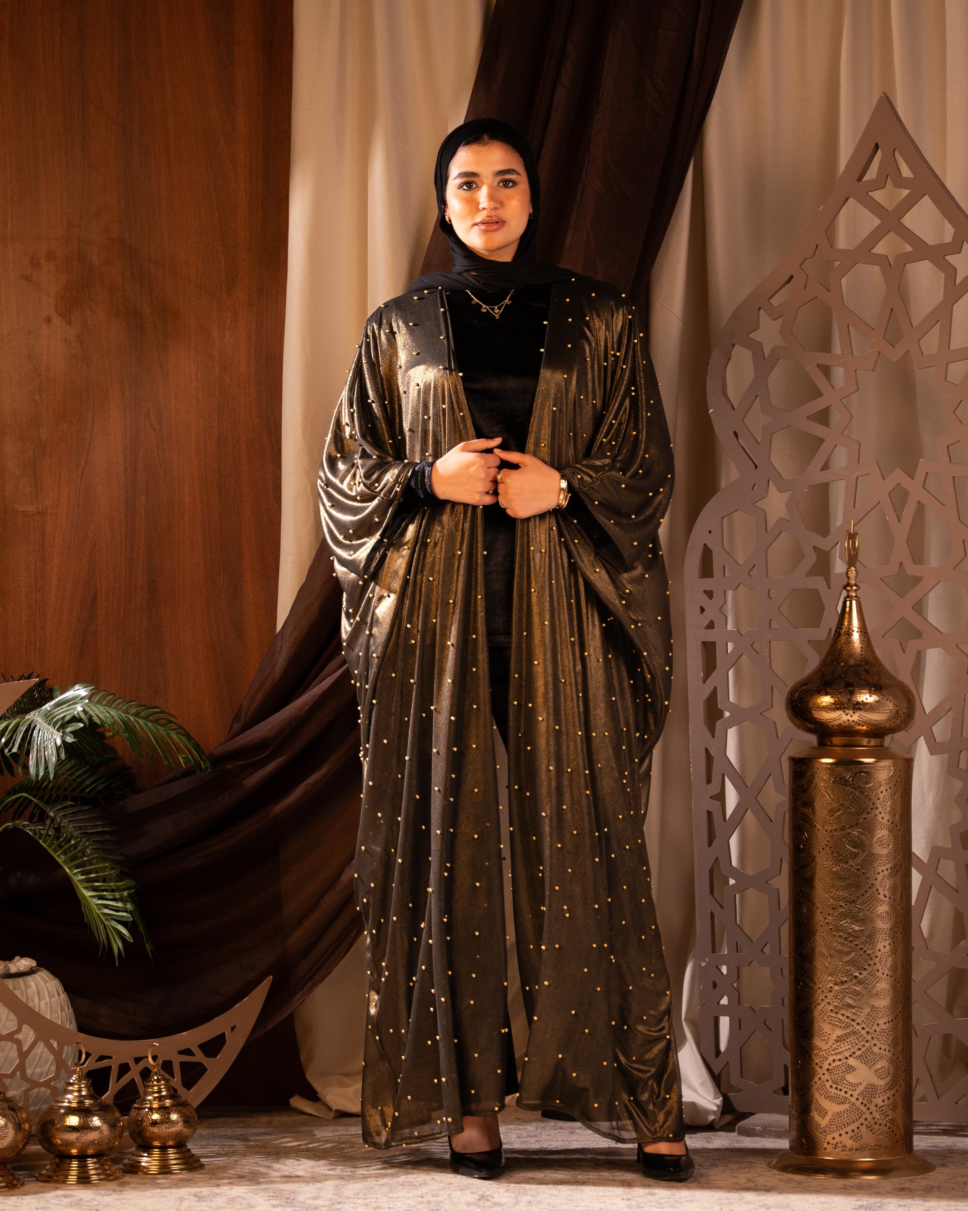 Chiffon with lolly kaftan